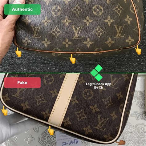 louis vuitton damier canvas real vs fake|louis vuitton counterfeit.